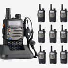 136-174 10x Baofeng Uv-5r A Vhf Uhf 136-174/4??00-520mhz Fm Ham Two-way Radio +earpieces