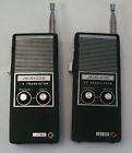 13-133b Midland Vinrtage Pair Walkie Talkies With Cover Transistor Not Working