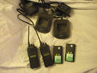 2 Kenwood Tk 380 Uhf Fm Transceivers With Good Batteries And Chargers