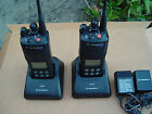 2 Motorola Xts3000 Uhf Radios And Chargers Ex