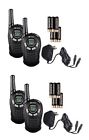 Cxt135 (2) Pair Cobra Microtalk 16 Mile 22 Channel Walkie Talkie 2-way Radios
