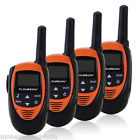 22channel Floureon 4x Lcd Uhf Fm Portable Handheld 2-way Radio Walkie Talkie Max 5km Pmr