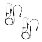 2ps-ask4038-r3 Maxtop Fbi Clear Tube Coil Earphone For Relm 786726012526