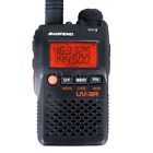 2xbaofeng Two-way Radio Uv3r Fm Transceiver Dual Band Vhf/uhf Frequency+earpiece