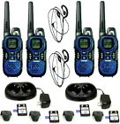 2662 4 - 30 Mile Walkie Talkie + 2 Chargers Noaa Weather Two Way Radio Chan/ch
