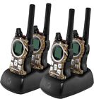 Mr565 4 Motorola Mr355 Frs Gmrs 2-way Radio Walkie-talkie Camo Ni-mh Noaa Qt