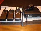 4 Motorola Radius Uhf 1 Mobile 3 Portables Used Good Condition Working