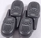 3aaa 4 Uniden Walkie Talkies, 40 Chan Uhf, Batteries Each. 3 Km Range - Exc+ Con