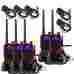 400-520mhz128ch Retevis 5xretevis Rt5 Uhf Vhf136-174mhz 8w 2-way Vox Radio 5xmini Mic Us