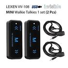 Vv-108 4897075461739 Unbranded Leixen Super Mini Walkie Talkies With Usb