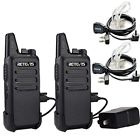 5687e16d885a9490 Retevis Two Way Radio Uhf Vox Walkie Talkies Pack And