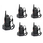 Baofeng-888s 5pcs Two-way Radio Uhf 400-470 Mhz Portable Handheld Walkietalkie