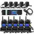 5xretevis 5xspeaker Retevis Rt3 Walkie Talkie Dtmf Uhf Two-way Radio Mic Usb Cable Us 631976641746
