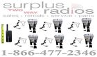 Khs-33 6 Kenwood Protalk Lt Pkt-23 Uhf 4ch Compact Business Retail Radios With Headsets