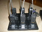 6-p1225 Motorola Walkie Talkie Radio Uhf, 6 Gang Charger,antenna,belt Clip