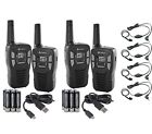 Cxt125 6 Pair Cobra 16 Mile 22 Channel Walkie Talkie 2-way Radios W/ Lcd Display