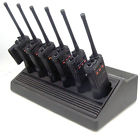 6 Vhf Motorola Saber 2 Ii Radios &amp; Rapid Charger W/marine/wheather/murs Channels