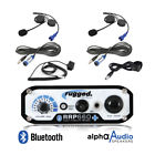 660plus-2p-hk Rugged Radios Place Intercom Kit Cables Helmet Kits Push To