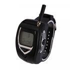 6km Multi-channels Wrist Watch Two-way Radio Walkie Talkie Black (pair)