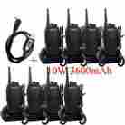 8xretevis Retevis Rt1 Walkie Talkie 10w Uhf16ch Comp Scrambler 2-way Radio Usb Cable Us