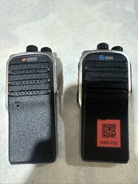 Awr-d7000 Advanced Lot Of 2 Wireless Two-way Radio As Is Untested