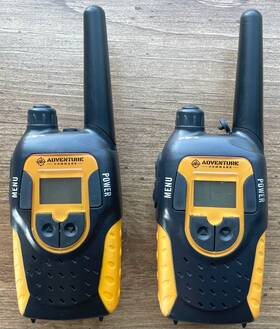Ac-800 Adventure Time Command Walkie Talkies Pro Set Of 2 - Tested And Working