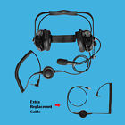 Ahdh0032rc-bk-h2 Maxtop Heavy Duty Noise Reduction Headset For Cobra 729798809120