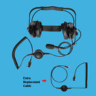 Ahdh0032rc-bk-i2 Maxtop Heavy Duty Noise Reduction Headset For Icom 729798809175