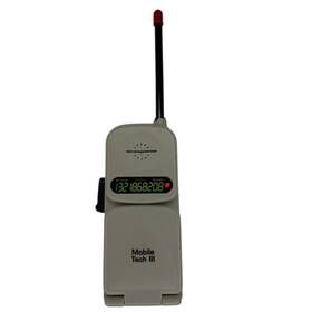Dc3100 Alaron Vintage Walkie Talkie Moblie Tech Lll D3100 Gray Tested Working Rare