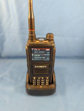 Ac-880 Anysecu 10w Full Band Vox 256 Ch Two Way Radio With Noaa Weather Alert