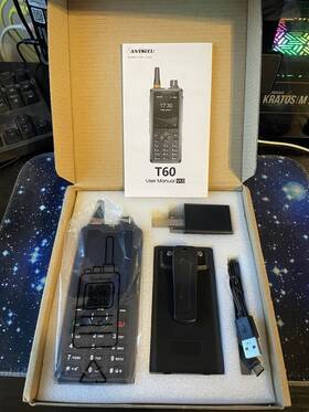 Anysecu T60/f41 T60 4g Network Radio Android 8.1 Wifi Poc Zello Real-ptt Echolink