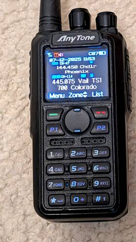 At-d878u Anytone At-d878u/v Plus With Many Accessories-take A Look