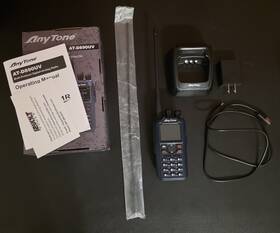 Anytone At-d890uv At-d890 Dmr Dual Band Mobile Radio Vhf/uhf With Box And Accessories