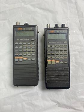 Ar1000xlt Aor Ar1000 And Wide Range Radio Scanners Vintage Portable Monitors Un