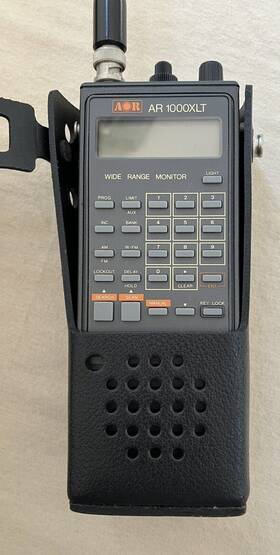 1000xlt Ar 1000 Vintage Clean Condition Untested Radio Scanner Receiver