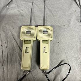 10y22-16 Arvin 1960 S Intraspace Walkie Talkie Pair Untested