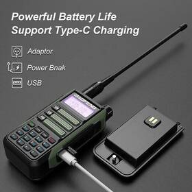 16pro Baofeng Uv-16 Pro 4pcs 10w Walkie Talkie V/uhf Dual Band Handheld Two Way Radio