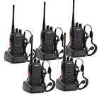 Baofeng 2 Two Way Radio Frs Gmrs Walkie Talkie Mile 5 Pack Motorola Handheld 702565343386