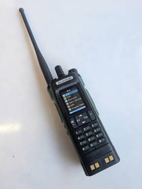Baofeng 785582408665 Uv32 Amateur Walkie Talkie Usb Type C Aviation Radio Gps Bluetooth App