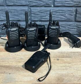 Bf-88st Baofeng Walkie Talkies For Adults Long Range - 4 Pack