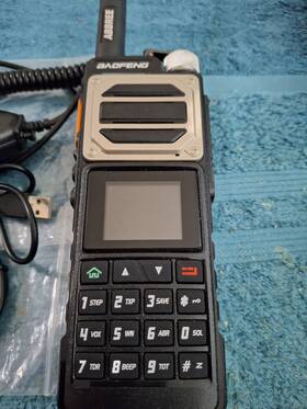 Uv25a-3b-10w Baofeng Uv-25 Tri Band Noaa Type-c Charging Ham Radio 10w High Power New Usa
