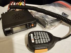 136-174 Baojie Bj-218 25w Dual Band 136-174&400-470mhz With Mount And Cable