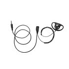 Bds15-y2 Bommeow Compact Resort Radio Earpiece Ptt For Vertex Black Yellow