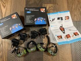 Fw13z Bell South Lot Of 4 Portable Digital Wrist Watch Two Way Radio Walkie Talkie Untested