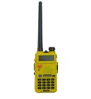 Bf-uv5r 5w 128ch Uhf+vhf 400-480mhz  Dtmf 2-way Radio Walkie Talkie Yellow