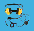 Bhdh40ptt-yw-k2c Bommeow Racetrack Talkabout Head Set Ptt For Tytera 729798821764