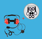 Bhdh50sp1-rd-m9 Bommeow Service Parts Radio Headphone Headset Noise Isolation 786726010225