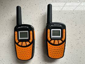Wt-1003 Black Fin Two Blackfin Walkie Talkies Multi Channel - Tested Works Great