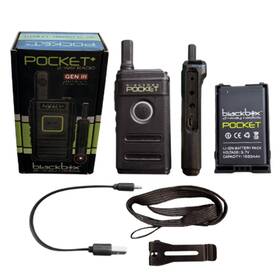 Blackbox Klein Electronics Pocket G3 Used Plus Uhf 400-470mhz 16 Channel 1.5 Watt Compact Radio