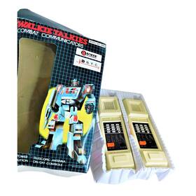 4986 Boxer Electronics Vintage Combat Communicators Walkie Talkies 1980s Retro Toy In Box